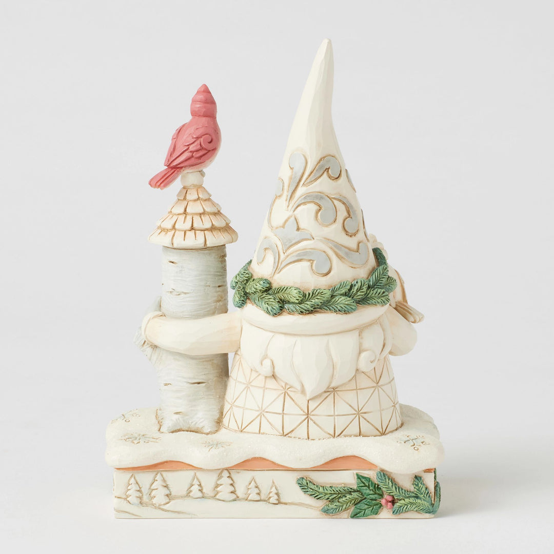 Wdlnd Gnome with Bird House