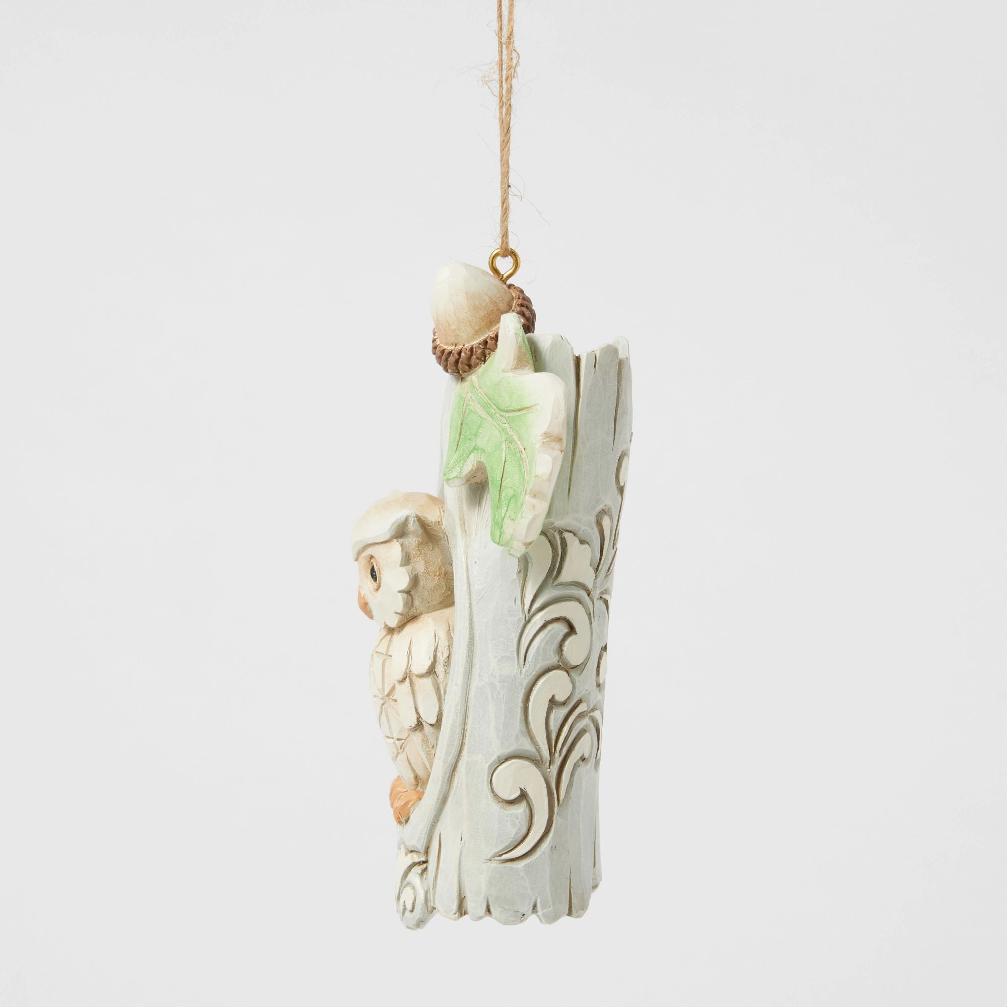 Jim Shore Woodland Owl In Tree Ornament - Thumbnail 4