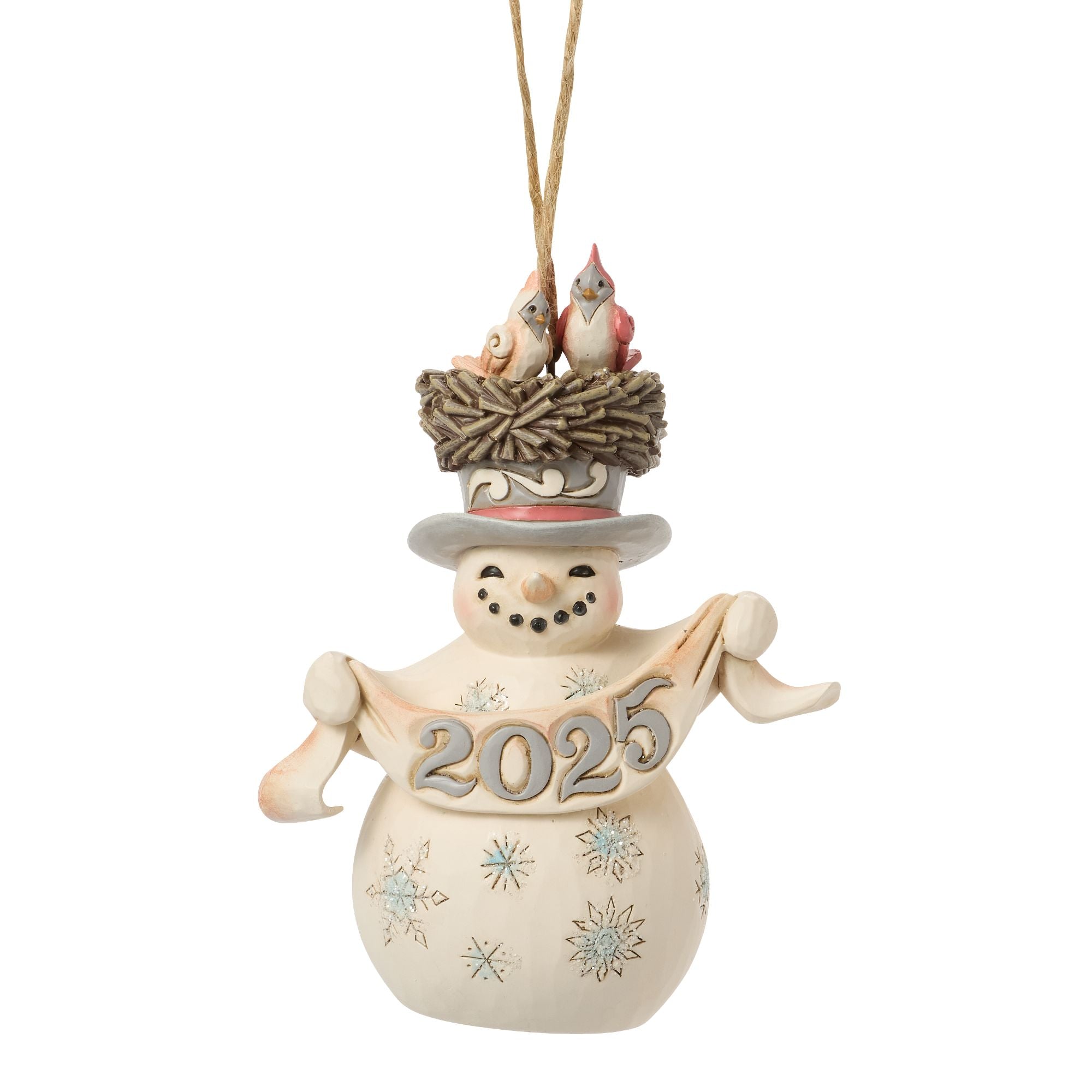 Wdlnd Dated 2025 Snowman Orn – Jim Shore
