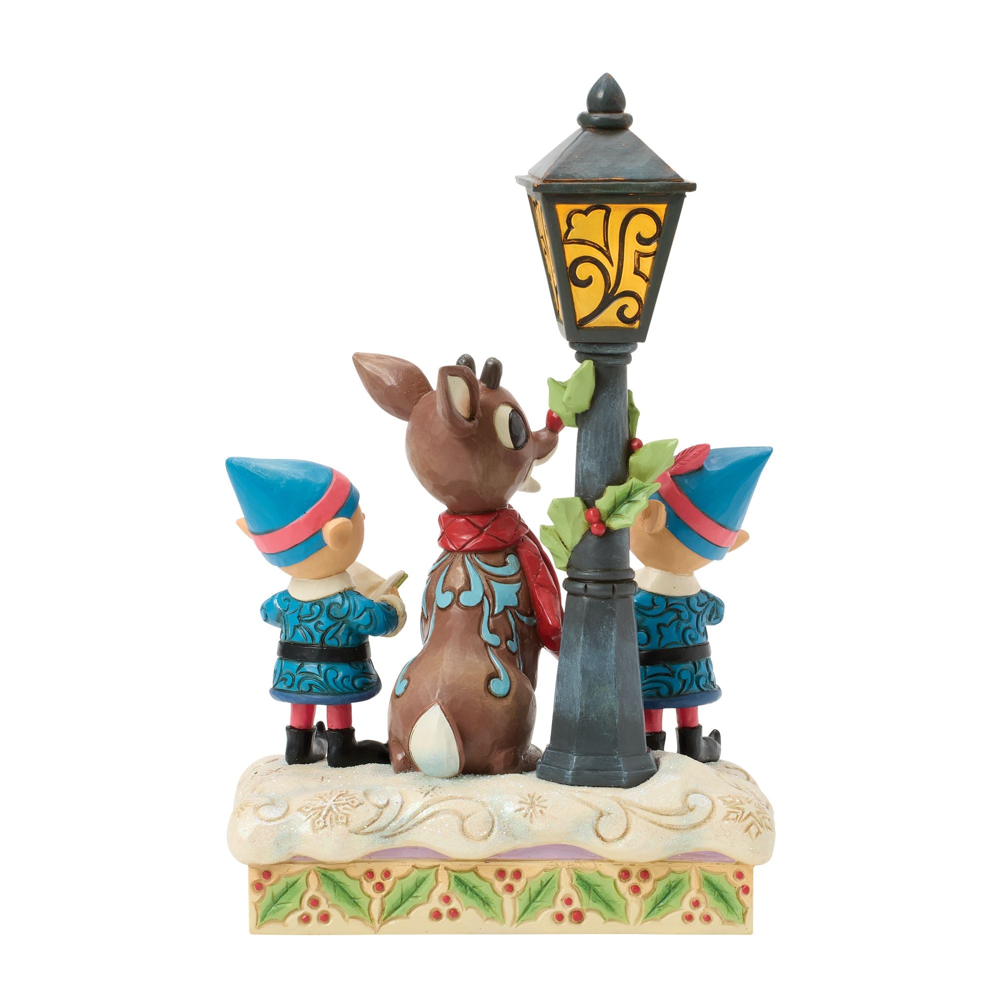 Rudolph and Elves Caroling – Jim Shore