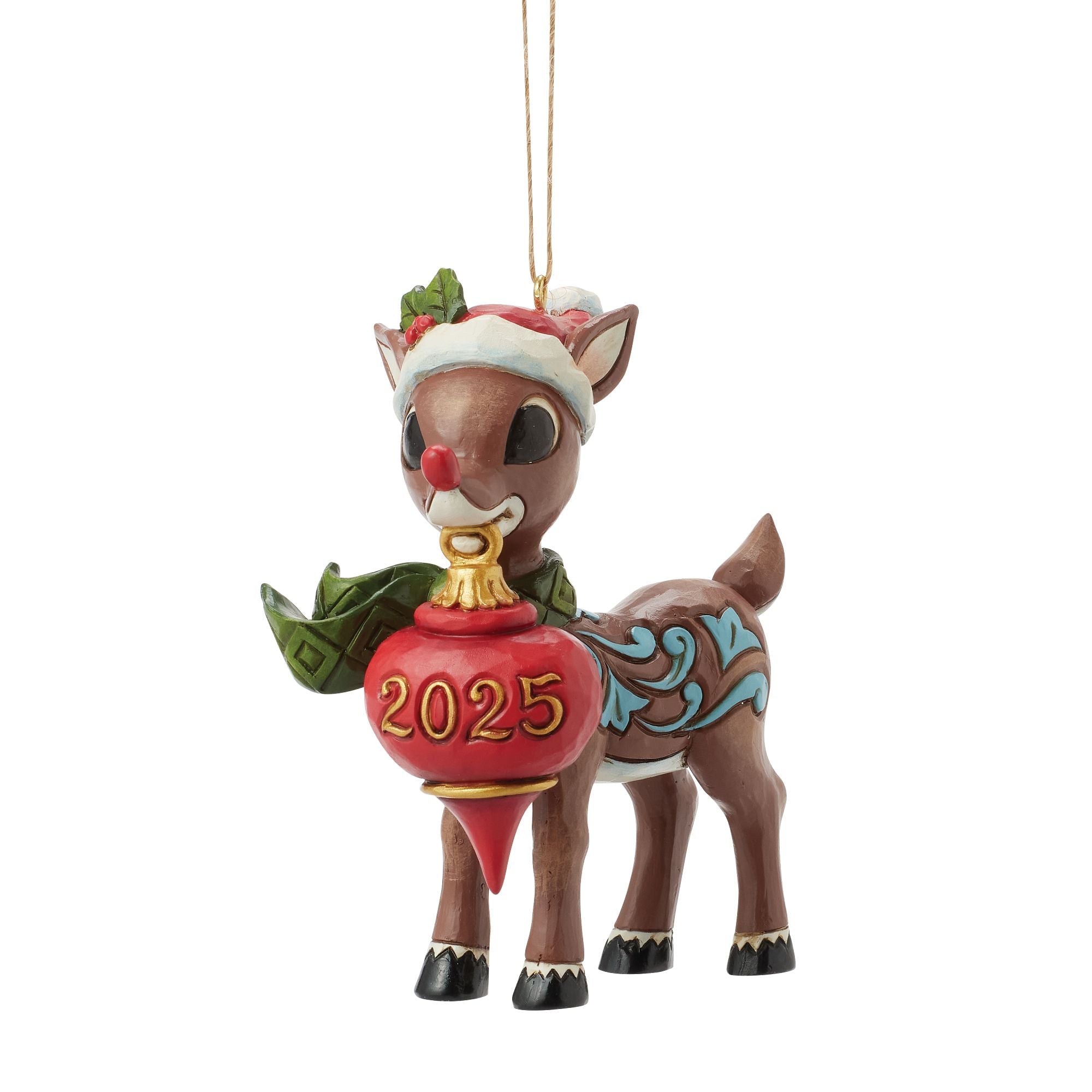 Jim Shore Rudolph 2025 Dated Ornament - Thumbnail 3
