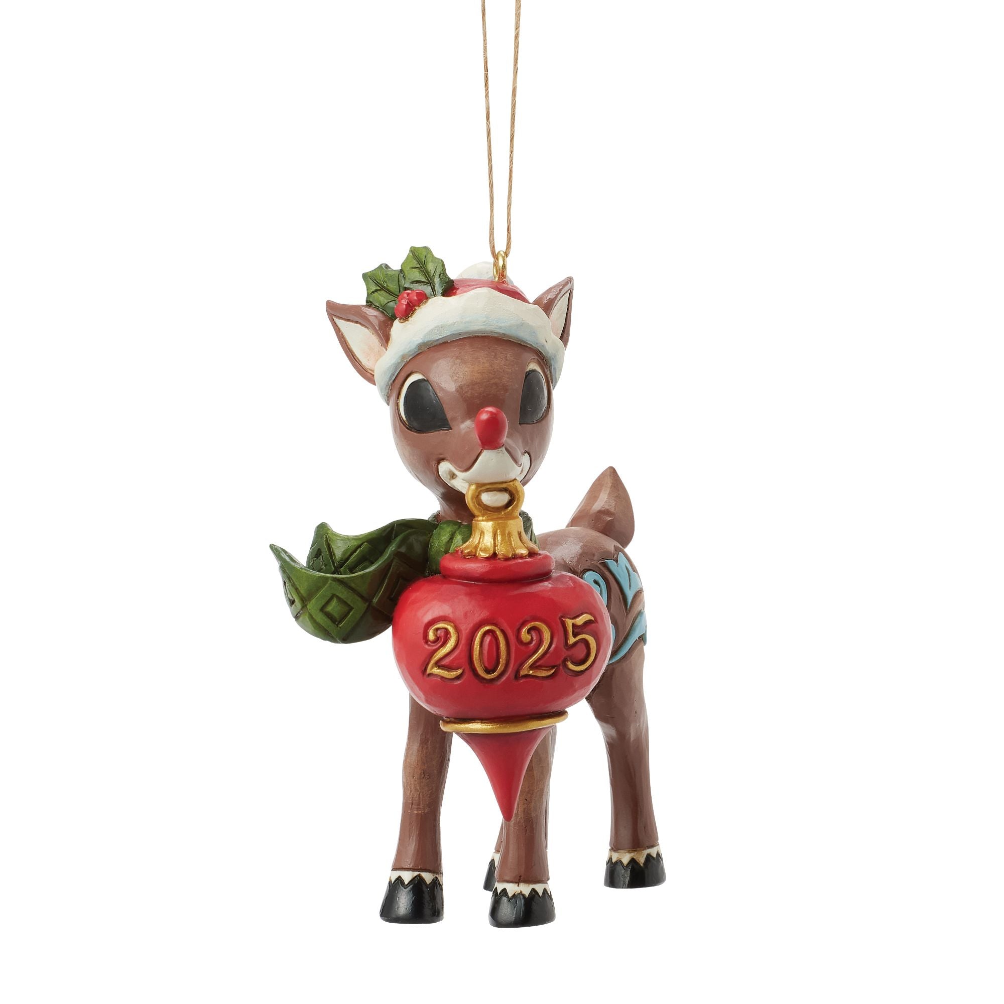 Jim Shore Rudolph 2025 Dated Ornament - Thumbnail 4