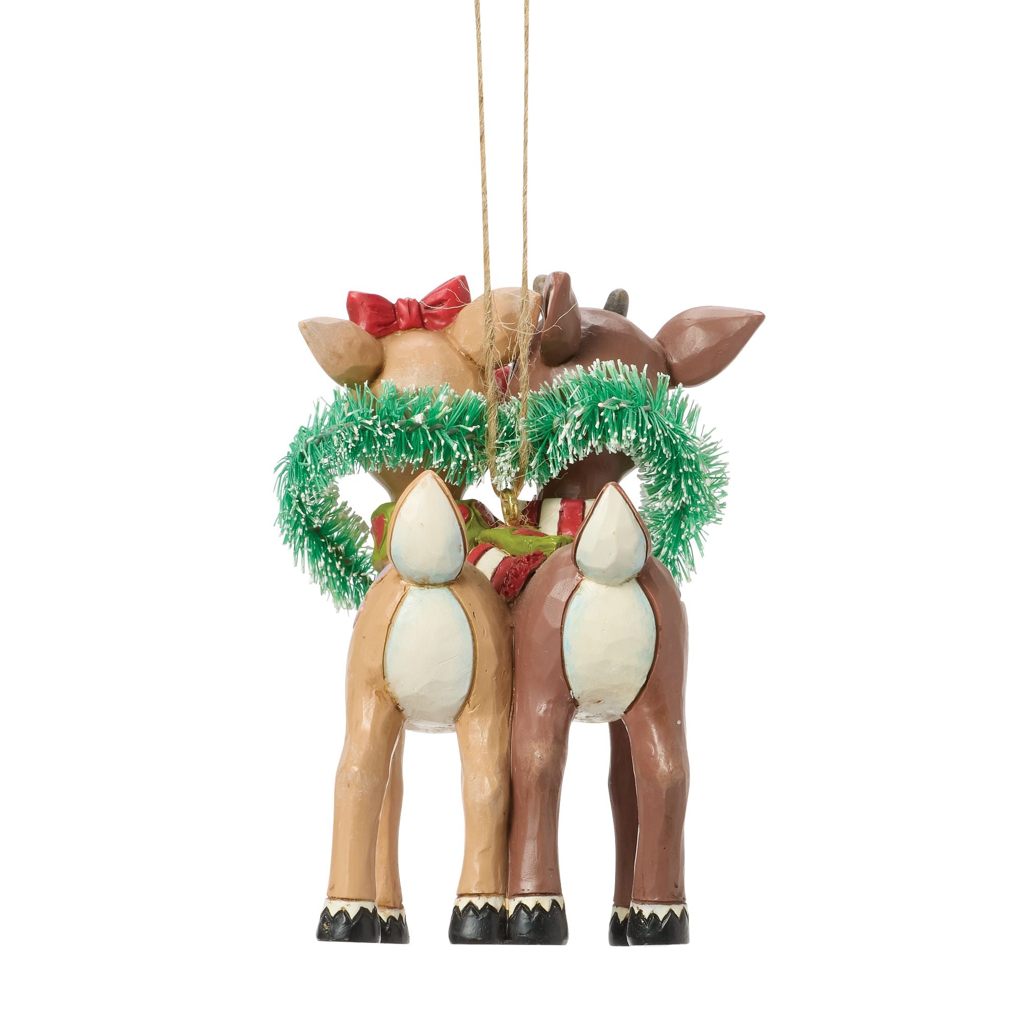 Rudolph in Sled Ornament - Thumbnail 3