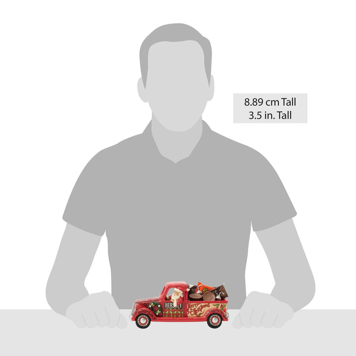 Signed - Santa in Truck with Candy
