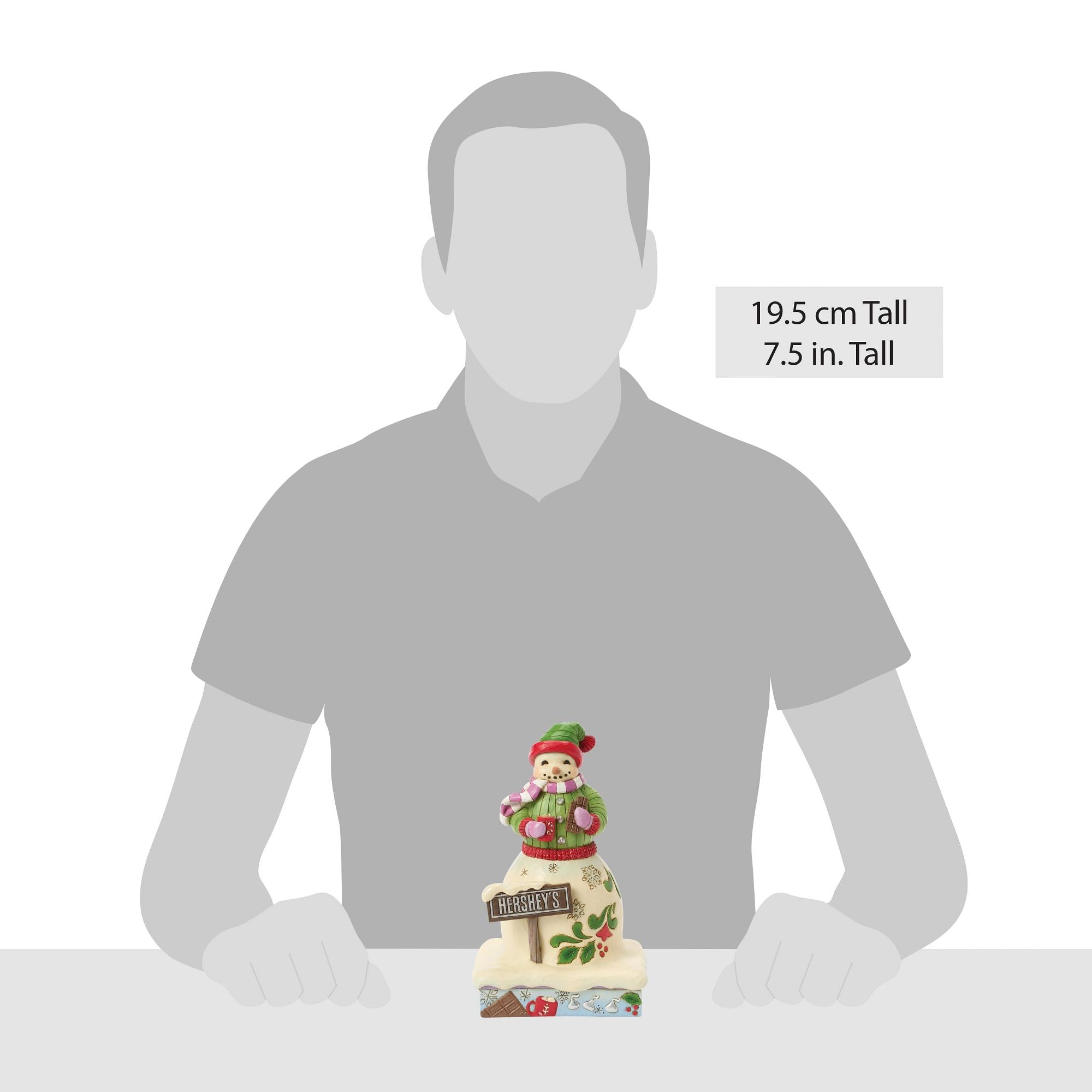 Snowman with Hershey Sign – Jim Shore