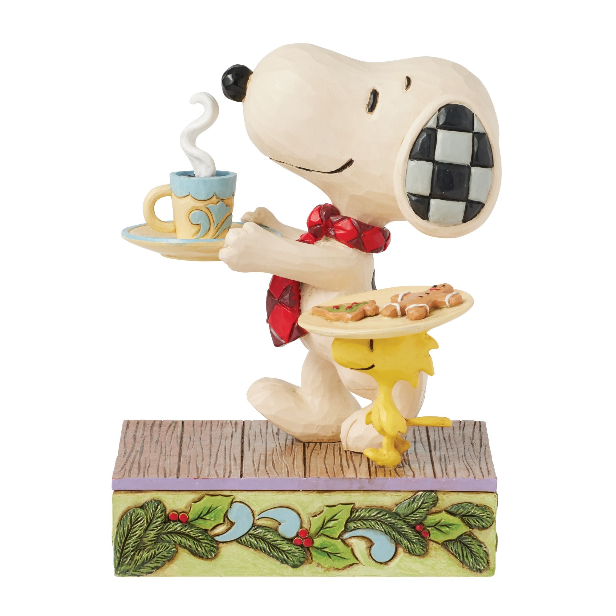 スヌーピー SNOOPY with Pudding Snoopy & Woodstock Cookies – Jim Shore