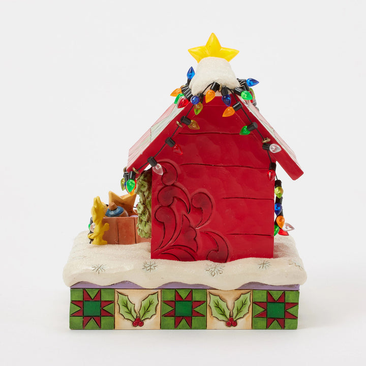 Signed - Snoopy LED Doghouse