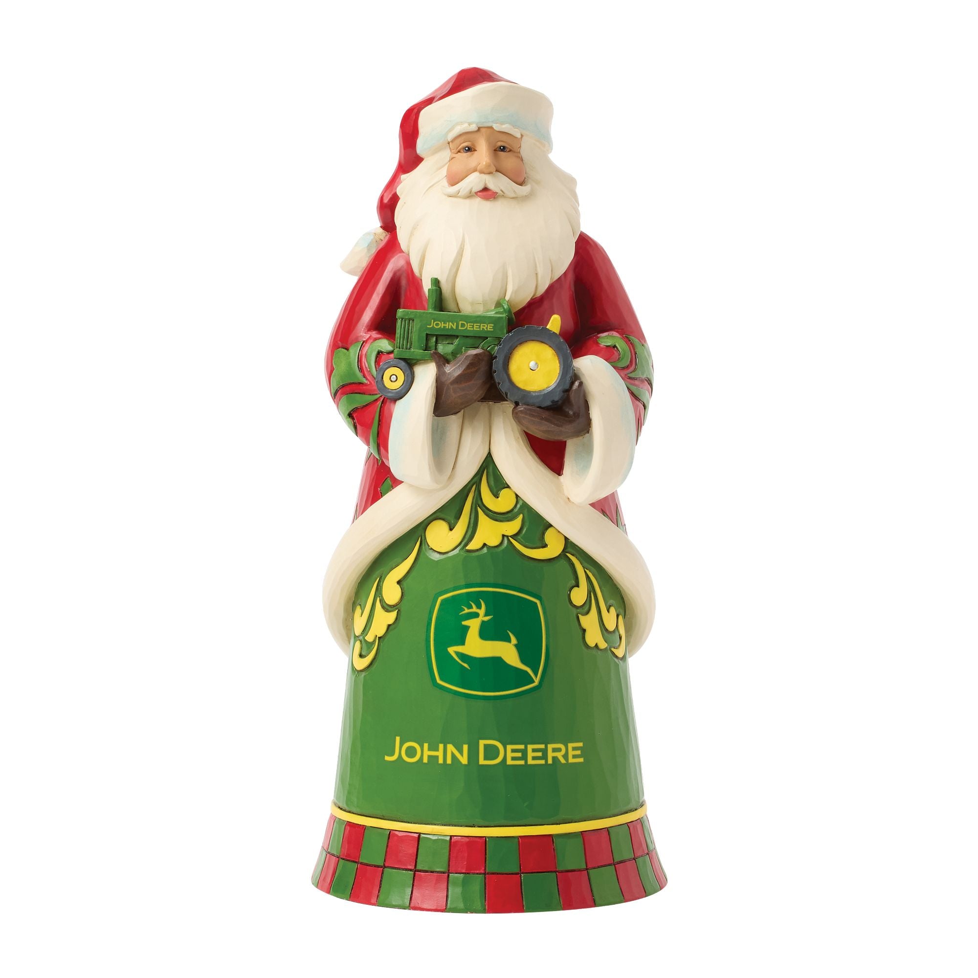 Santa with John Deere Tractor – Jim Shore