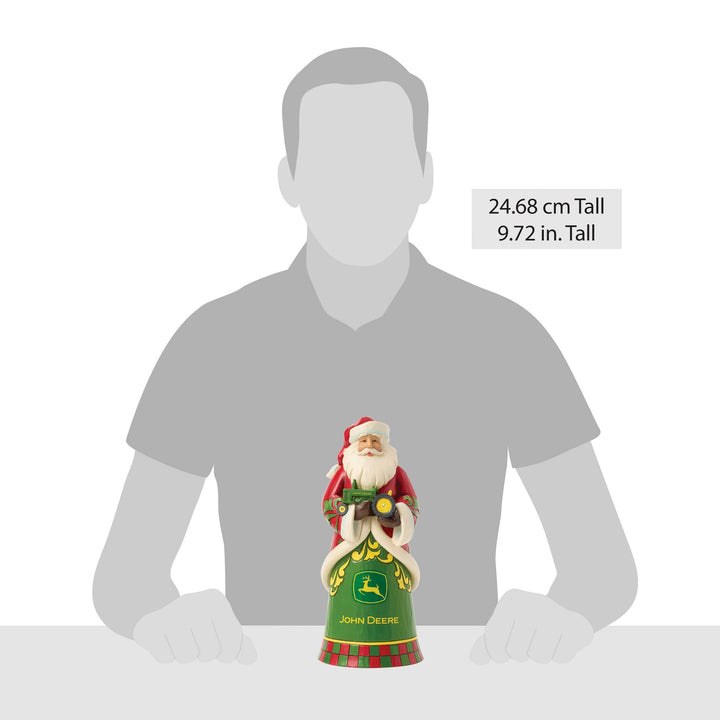 Santa with John Deere Tractor