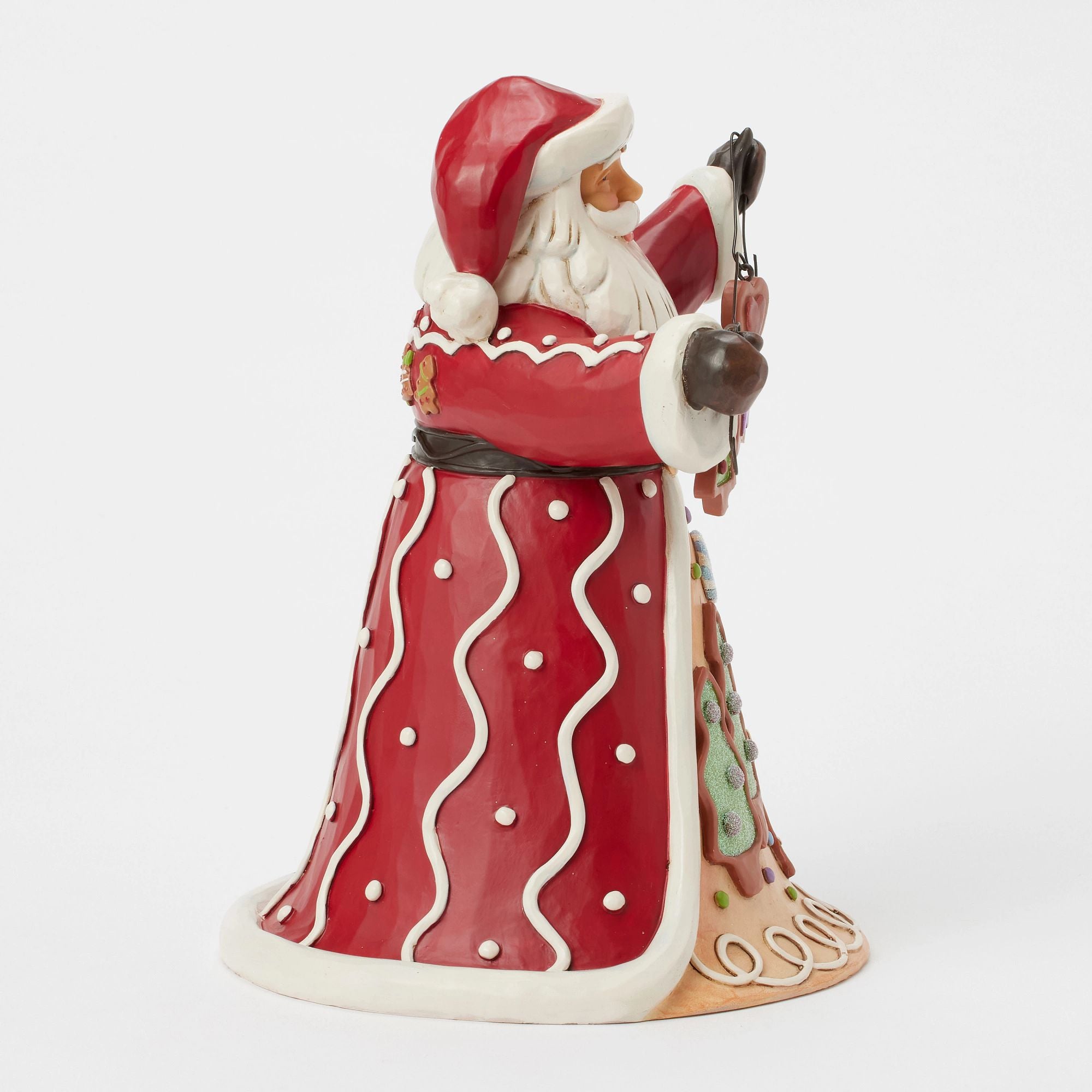 Gingerbread Santa Garland Fig – Jim Shore