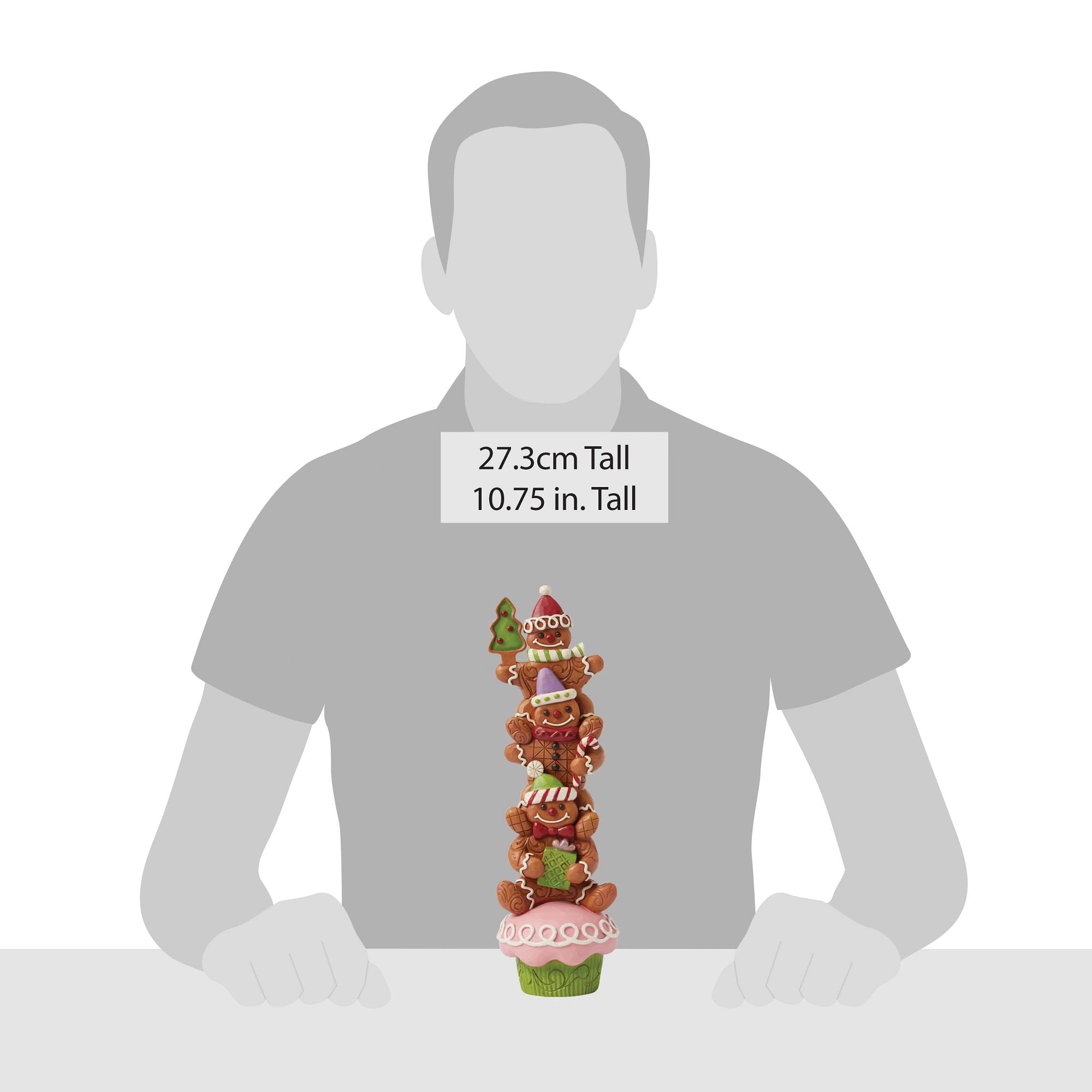 Gingerbread Christmas Stacked – Jim Shore