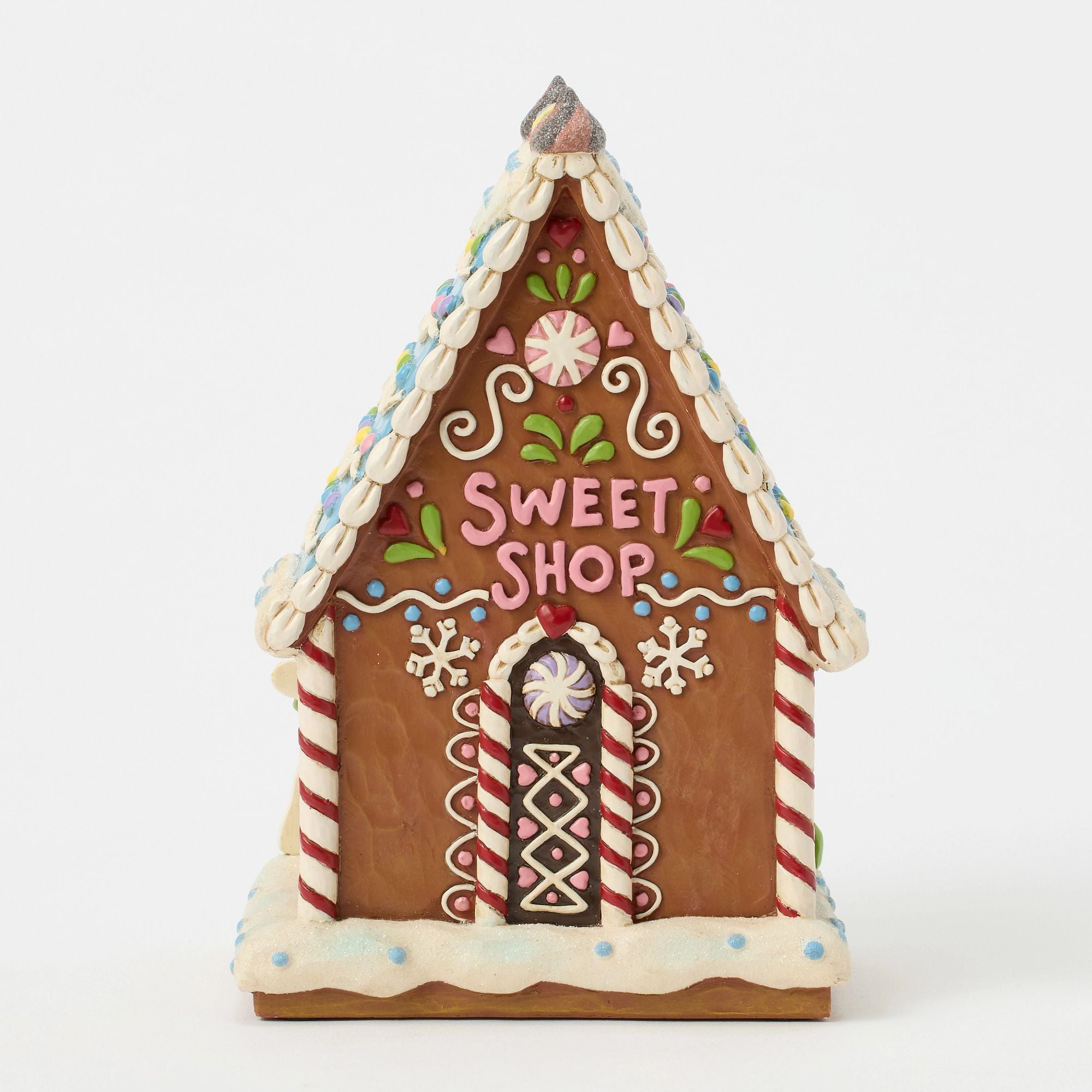 Jim Shore Gingerbread Sweet Shop Figurine - Thumbnail 4