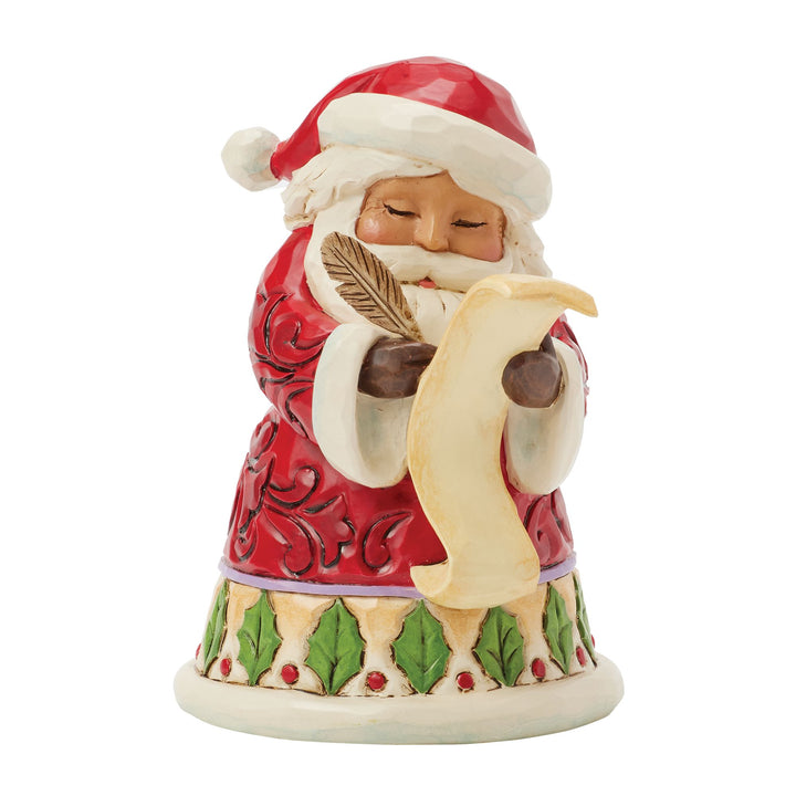 Santa With List Mini Fig