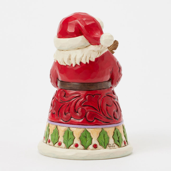 Santa With List Mini Fig