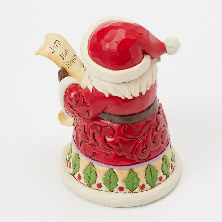 Santa With List Mini Fig