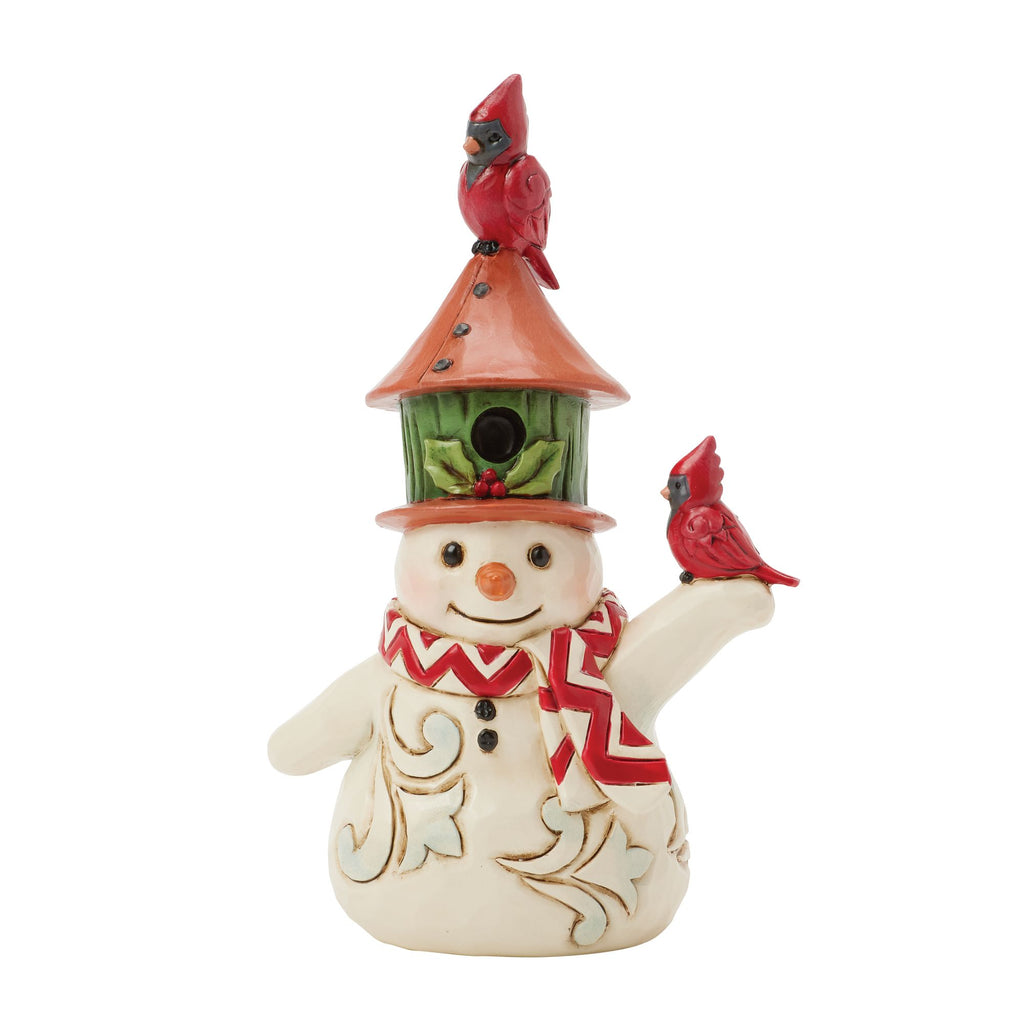 Snowman Birdhouse Hat Mini – Jim Shore