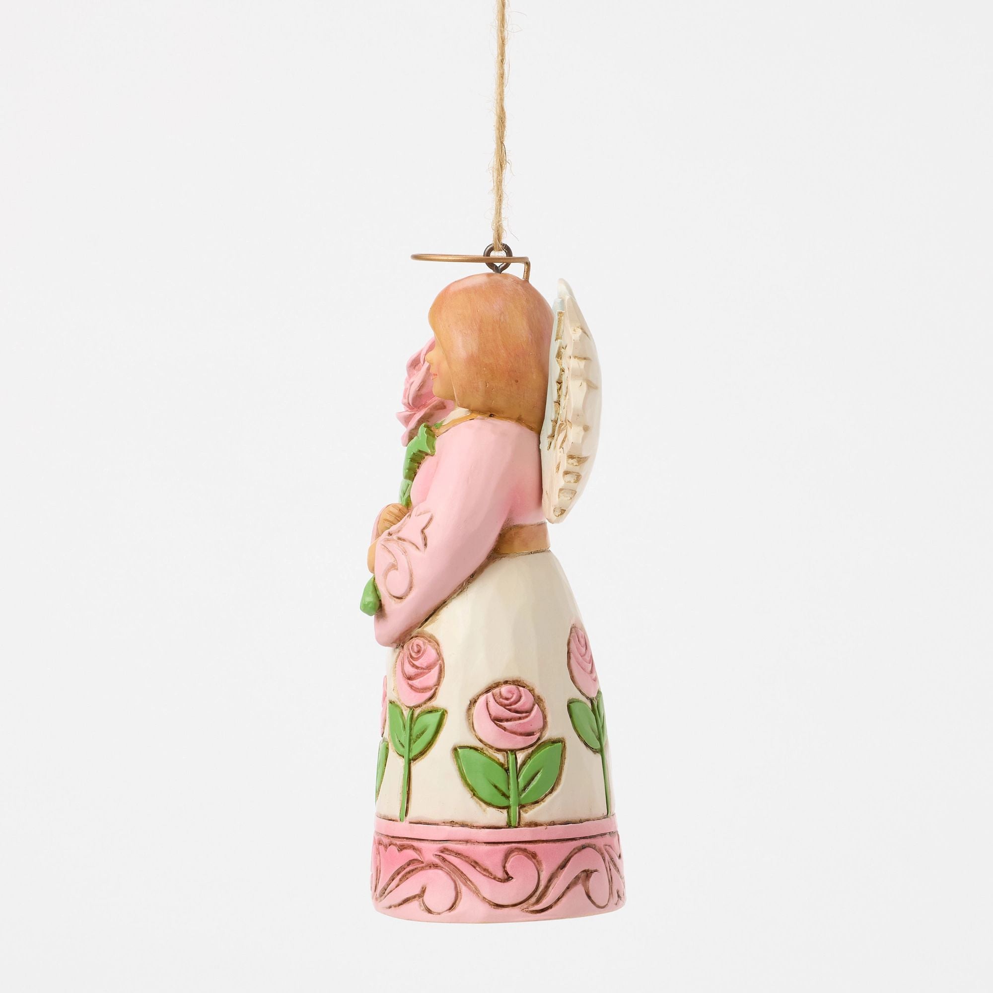 Angel With Roses Ornament – Jim Shore
