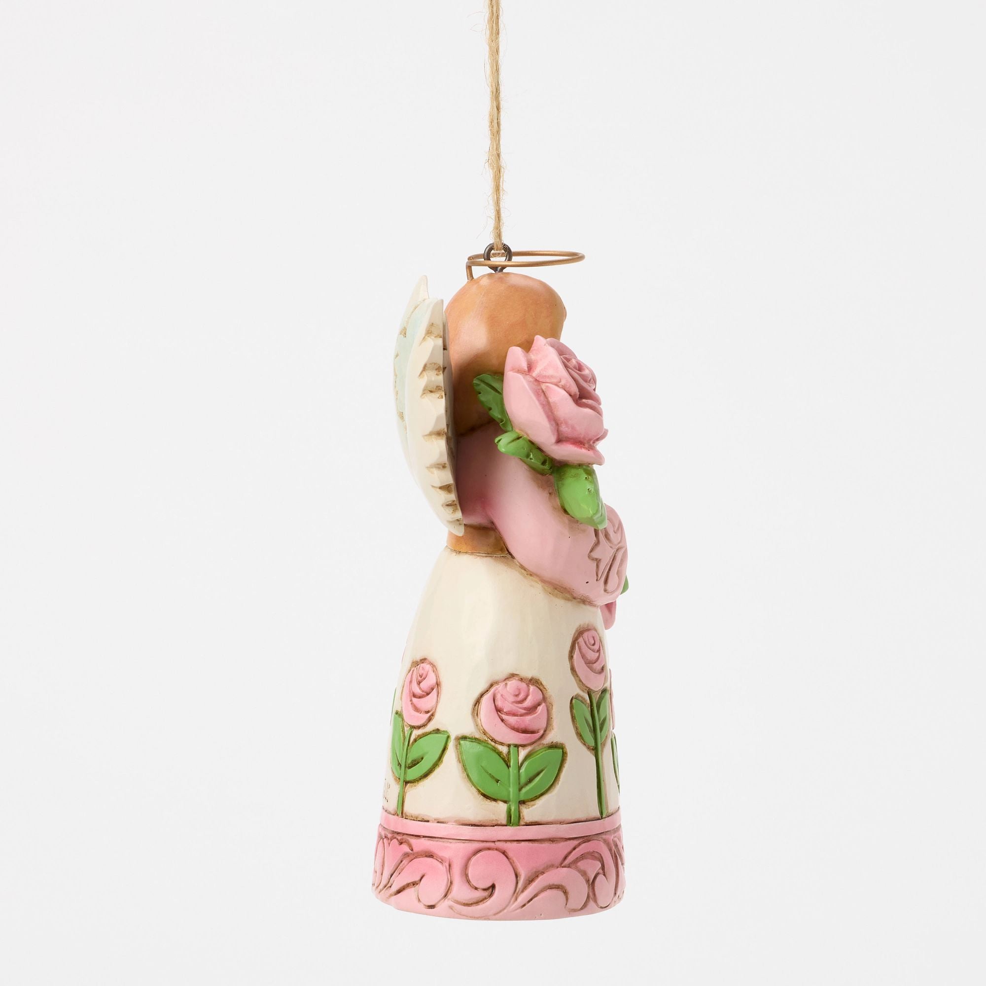 Angel With Roses Ornament – Jim Shore