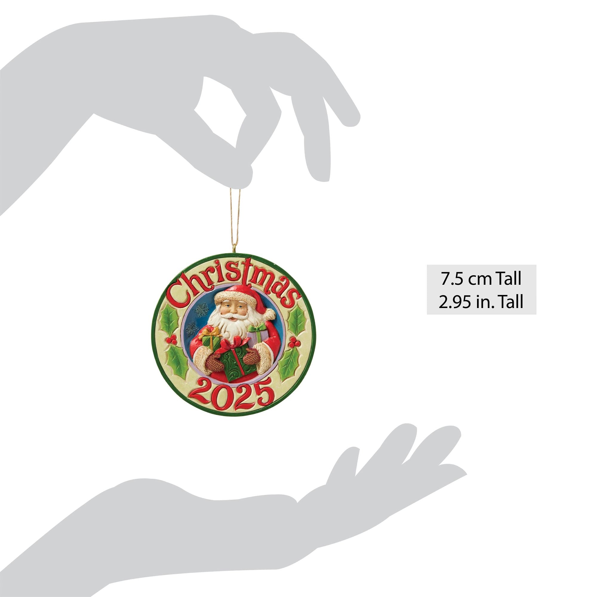 Annual 2025 Santa Gifts Ornament
