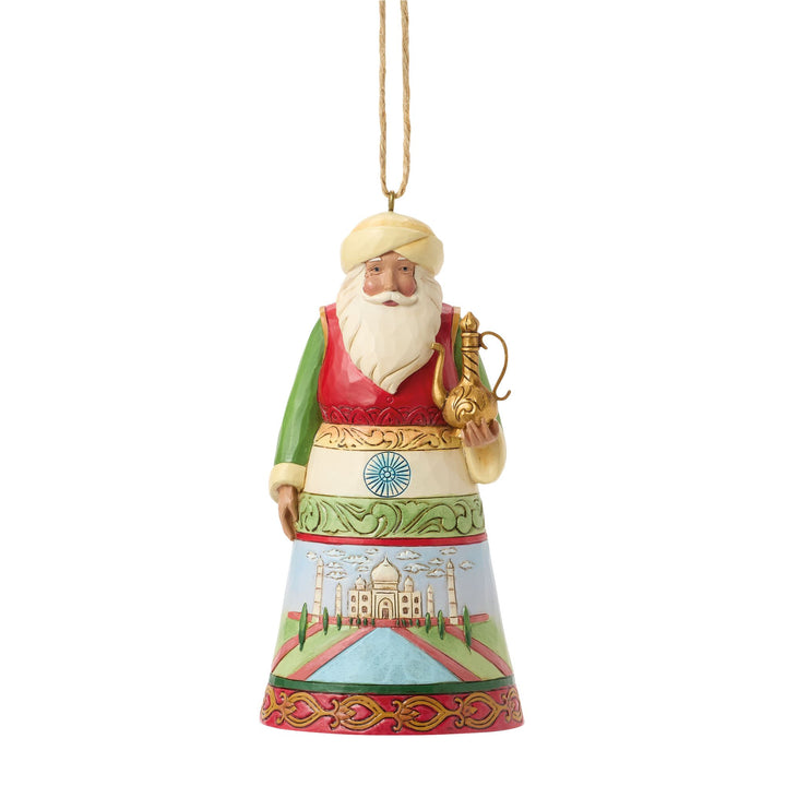 Santa Around World India Orn
