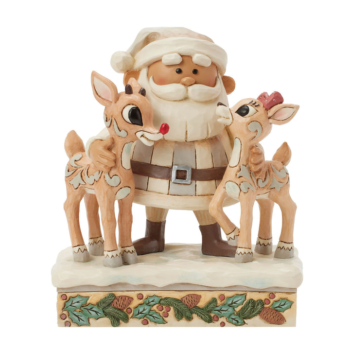 Woodland Santa with Reindeers