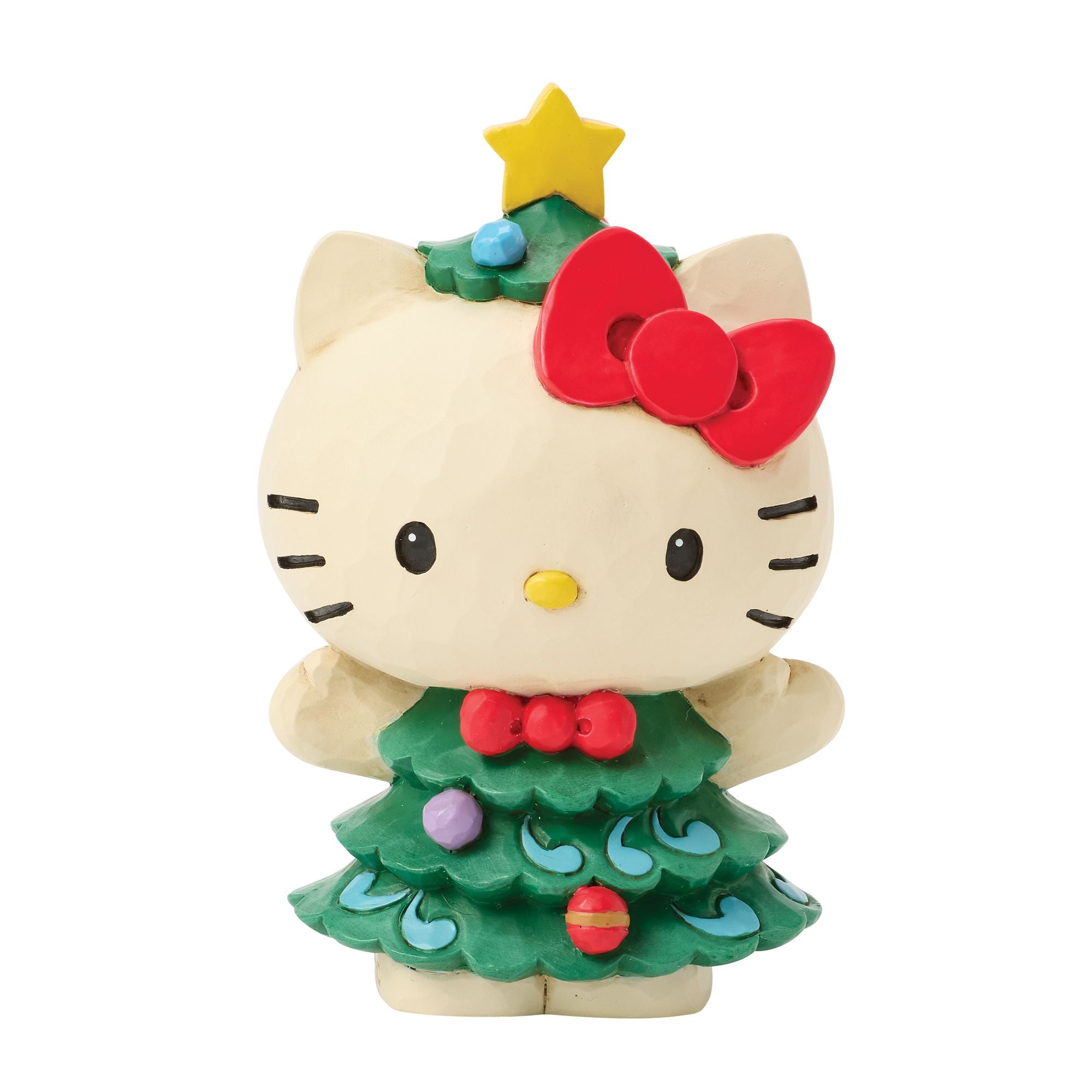 Hello Kitty クリスマスミニツリー 10cm Hello Kitty Tree Mini – Jim Shore