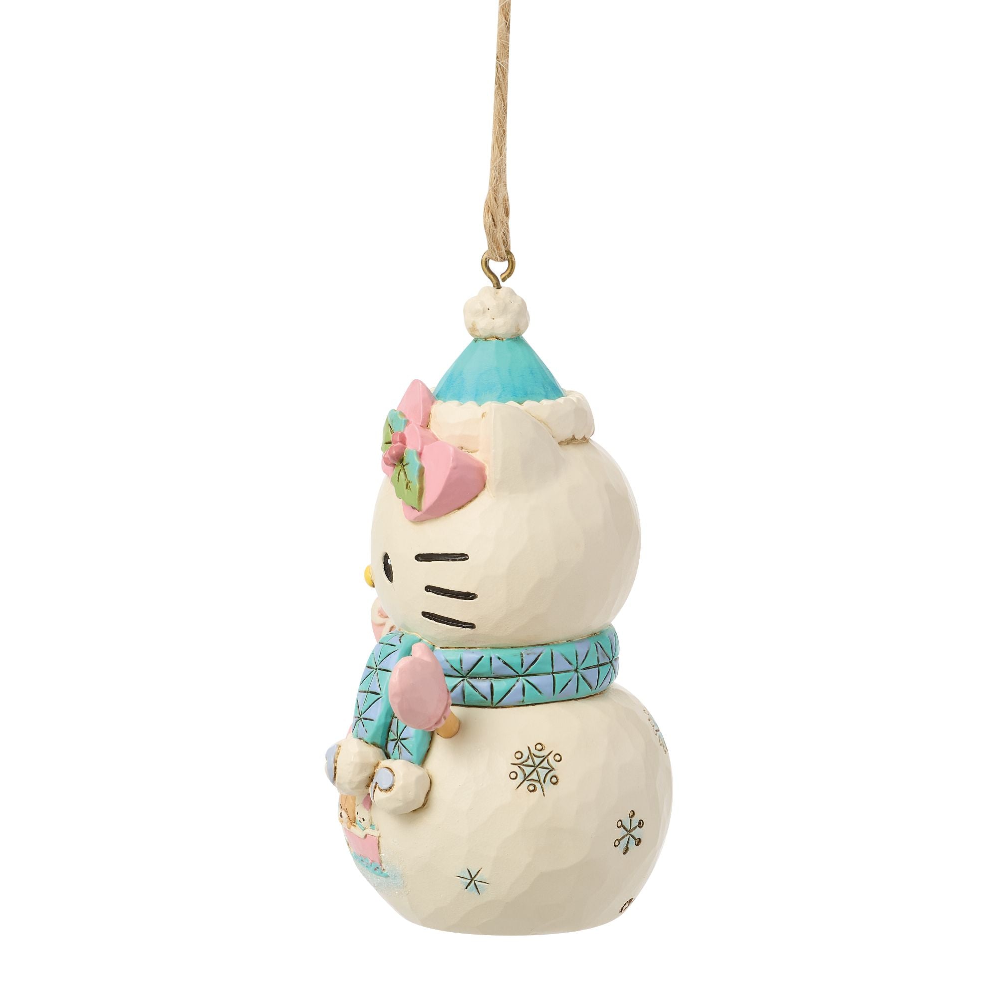 Hello Kitty Snowman Orn – Jim Shore