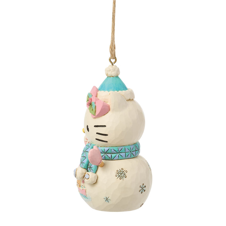 Hello Kitty Snowman Orn