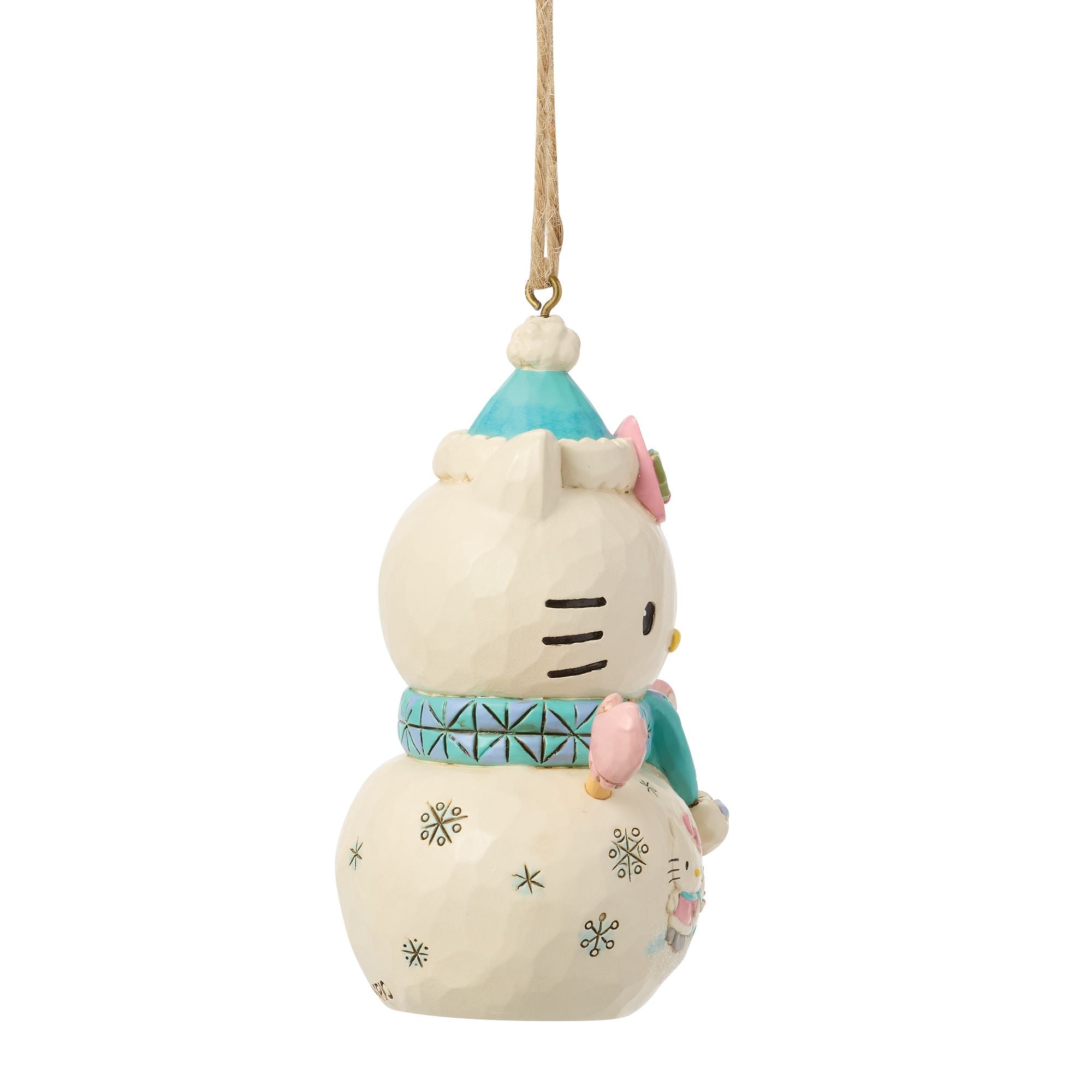 Hello Kitty Snowman Orn – Jim Shore