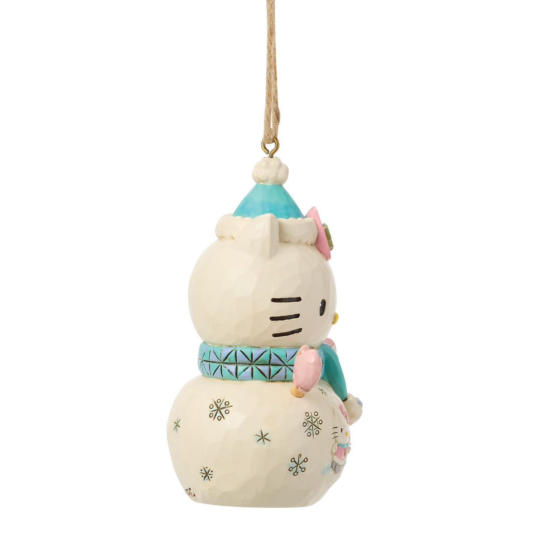 Hello Kitty Snowman Orn