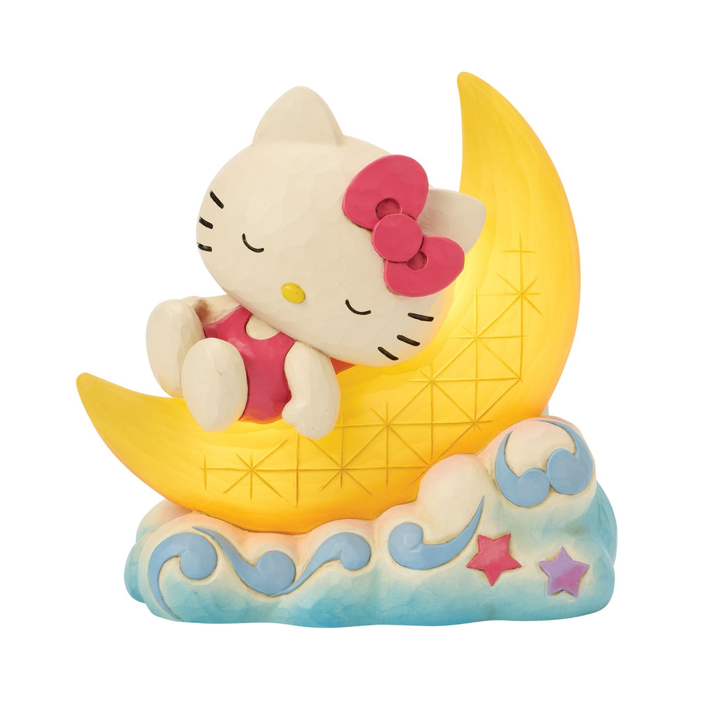 Hello Kitty on LED Moon – Jim Shore