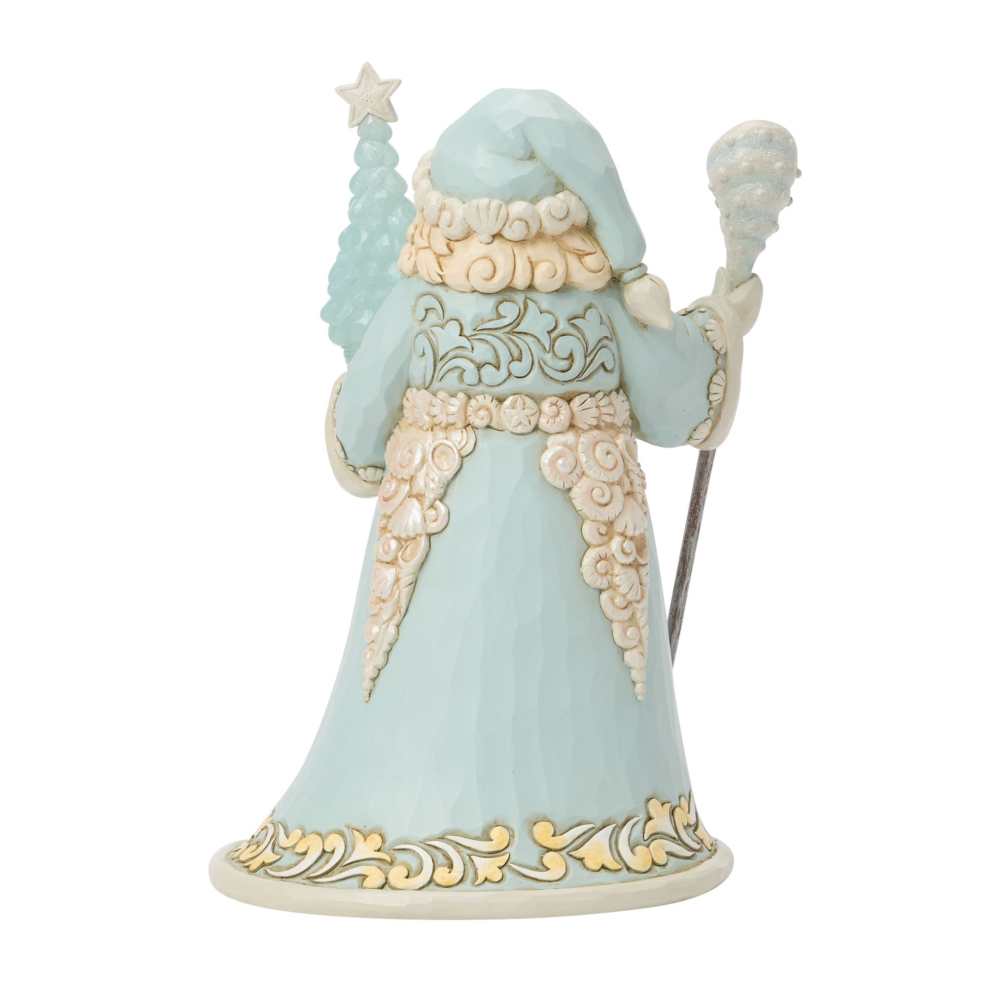 Santa with Sea Glass Tree – Jim Shore