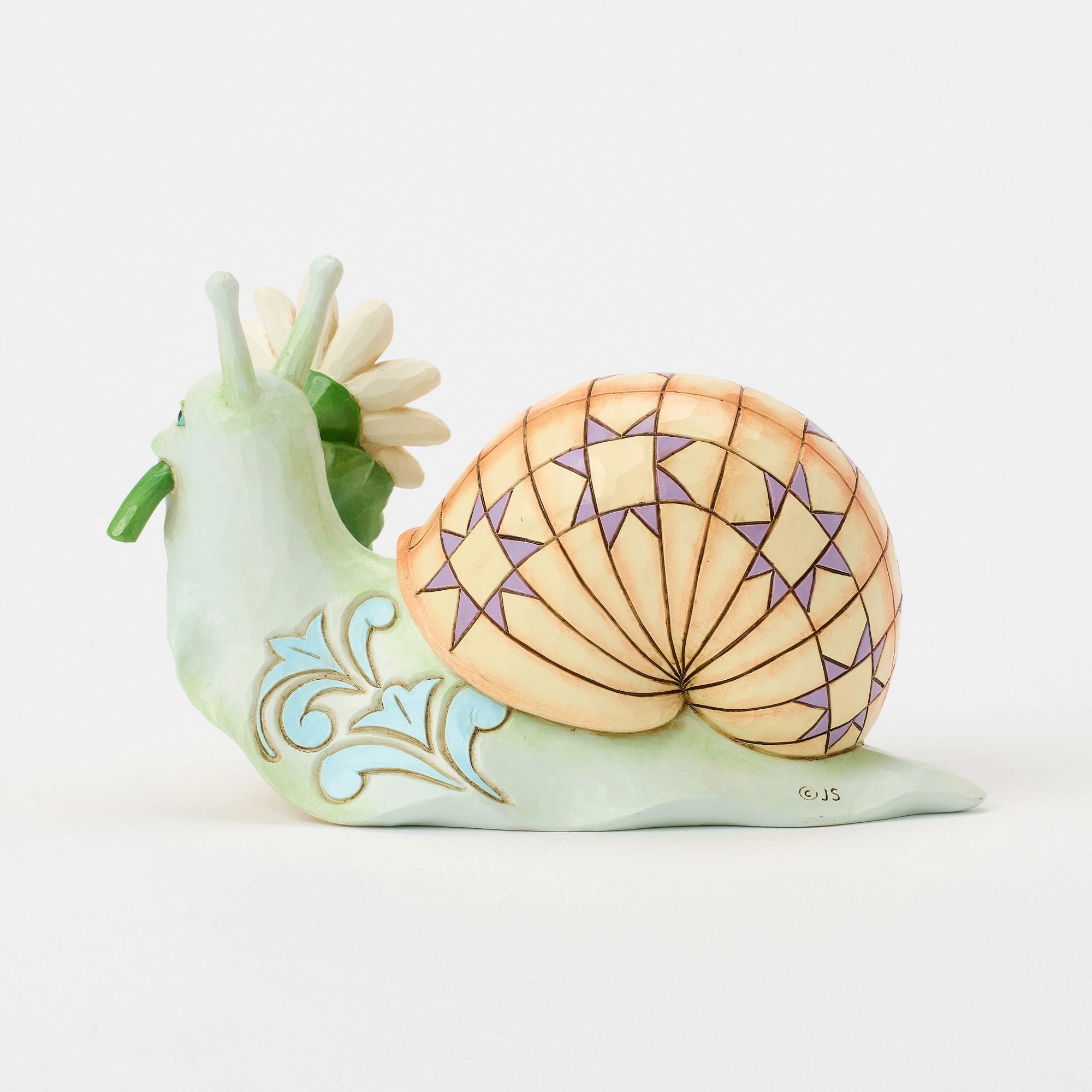 Snail with Daisy Flower Fig – Jim Shore