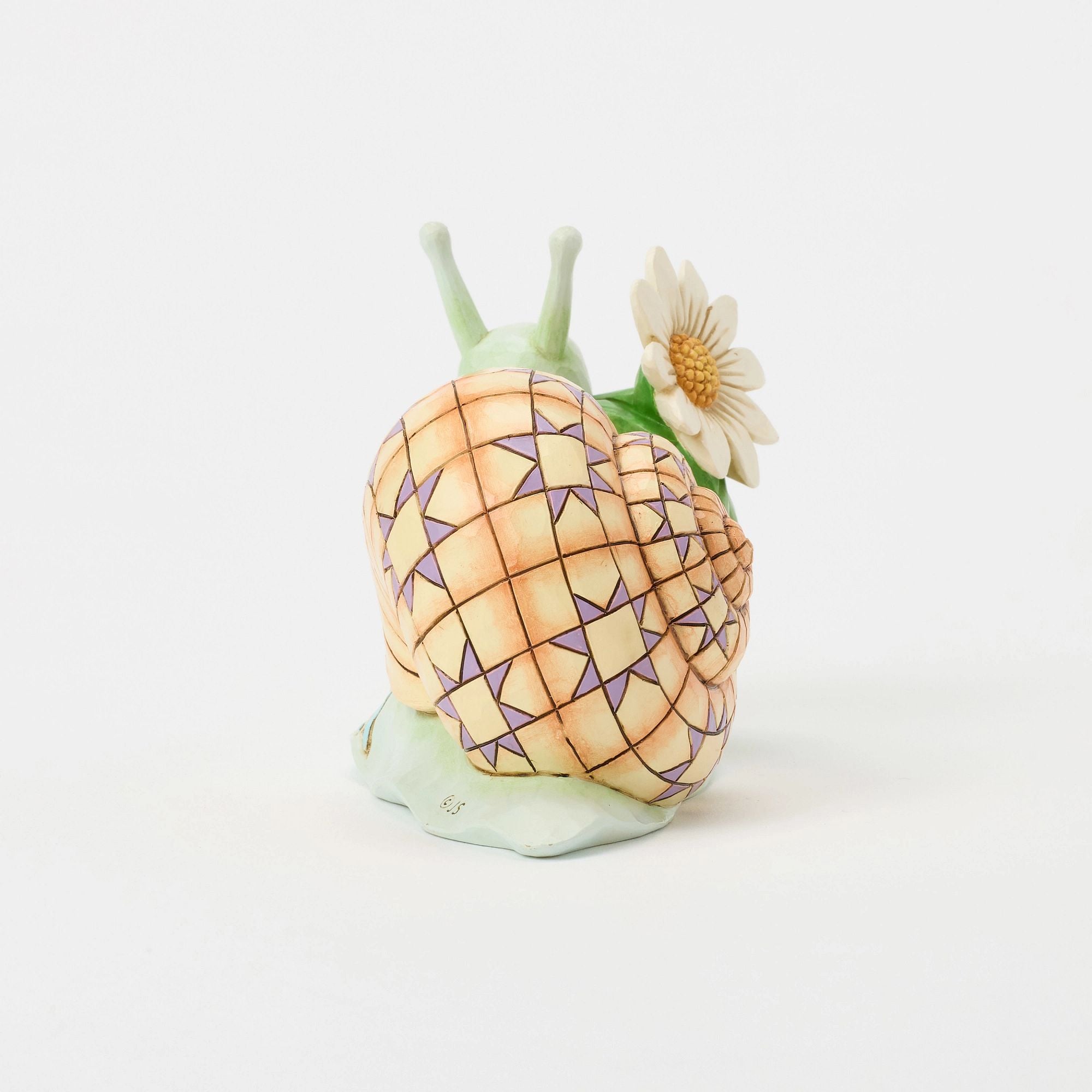 Snail with Daisy Flower Fig – Jim Shore