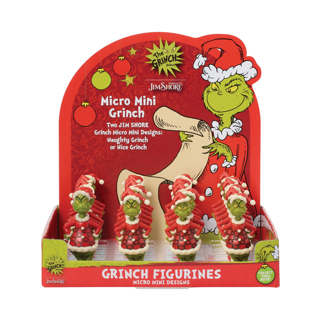 Micro Mini Grinch 24 Pc Asst