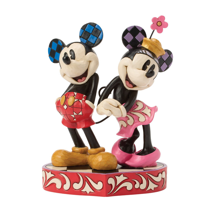 Mickey Minnie Heart Tails
