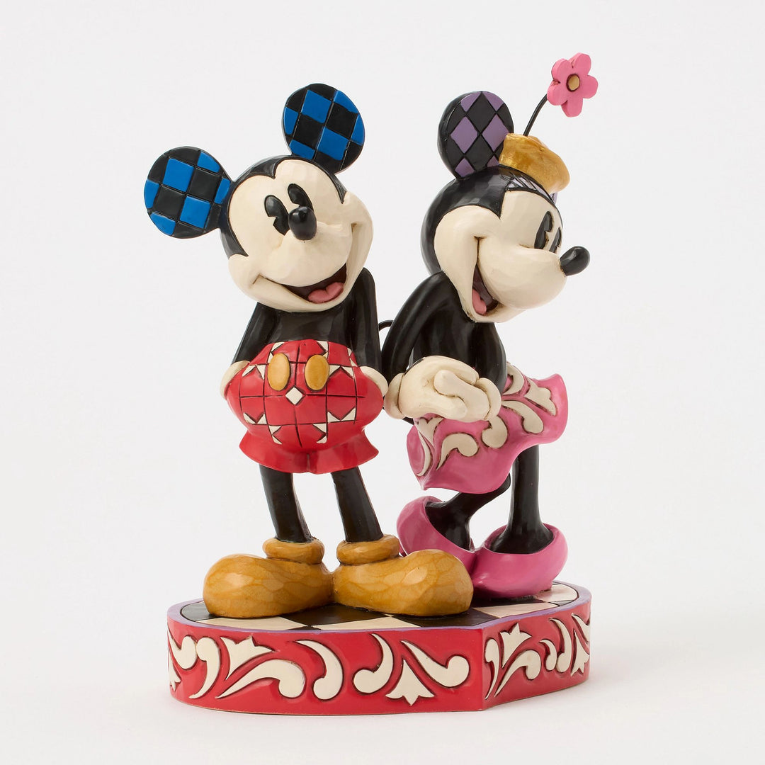 Mickey Minnie Heart Tails