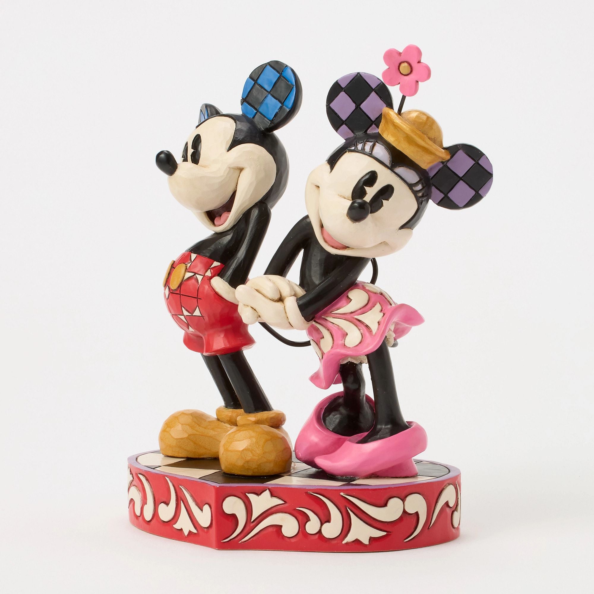 Mickey Minnie Heart Tails – Jim Shore