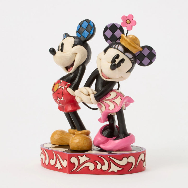 Mickey Minnie Heart Tails