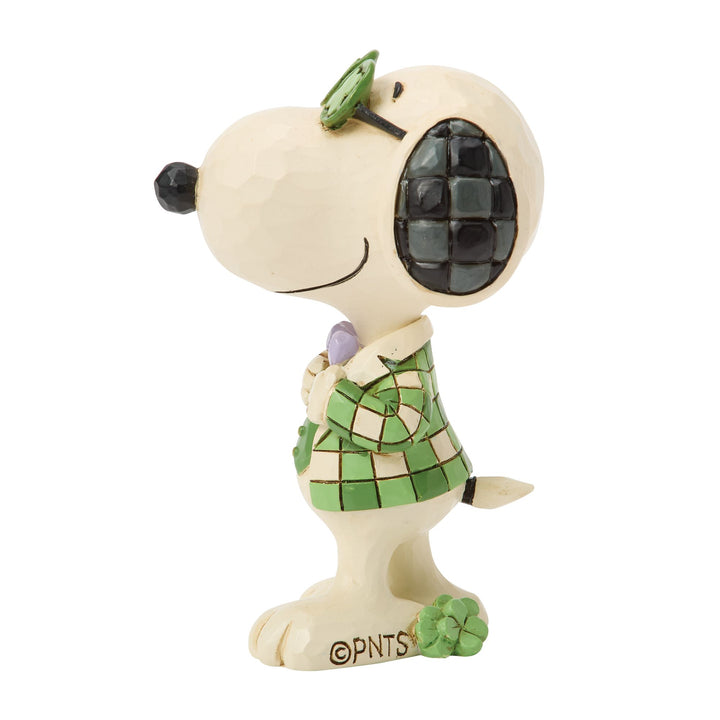 Snoopy Shamrock Glasses Mini