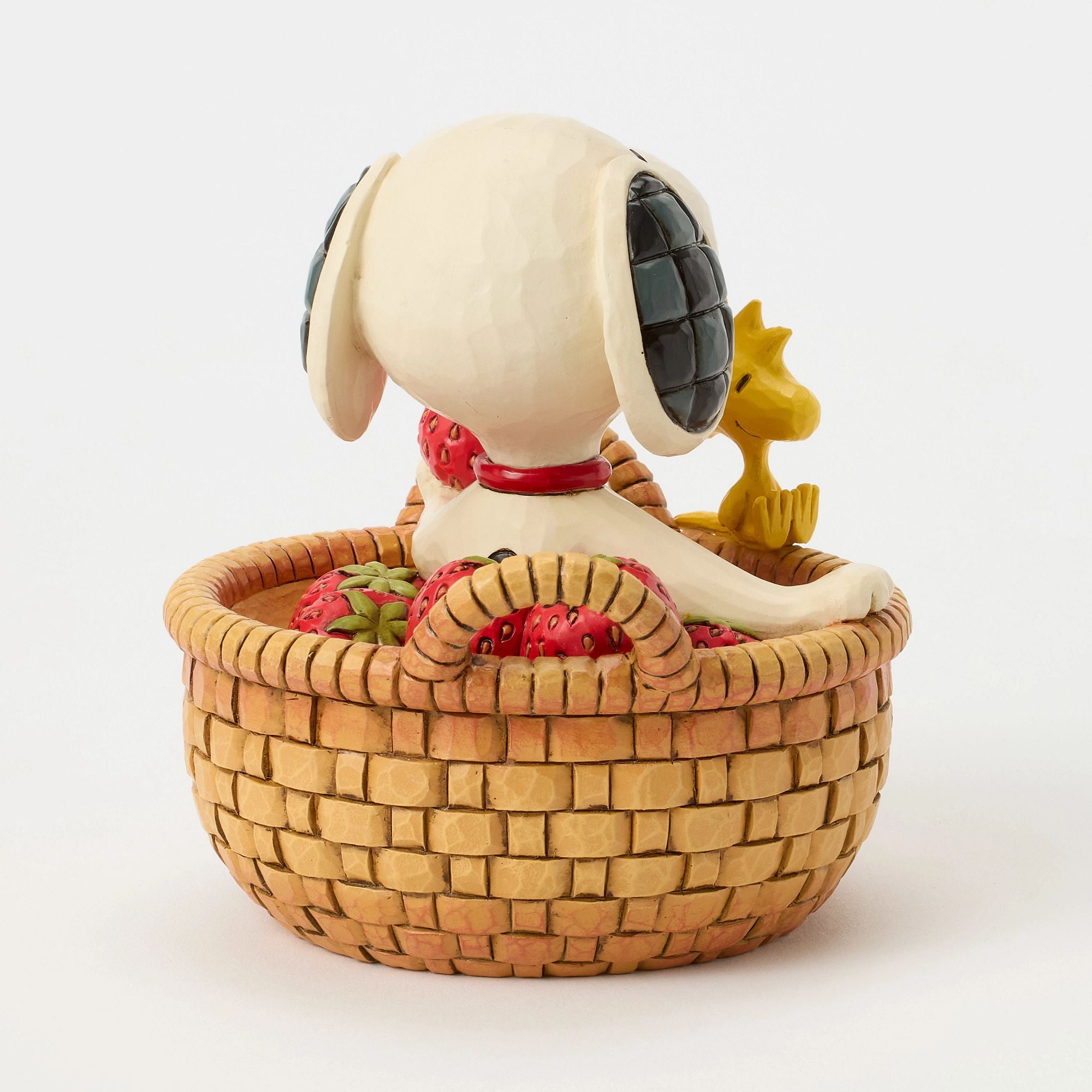 Snoopy in Strawberry Basket – Jim Shore