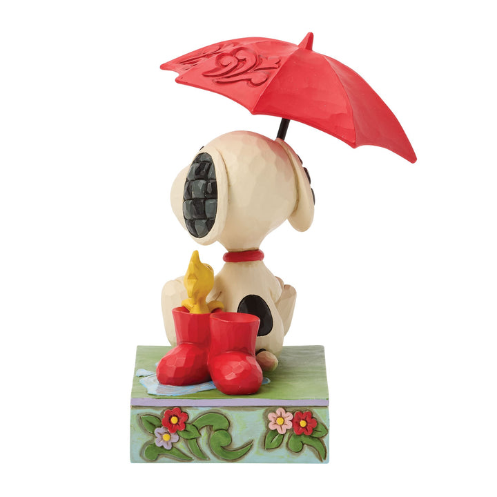 Snoopy Holding Umbrella