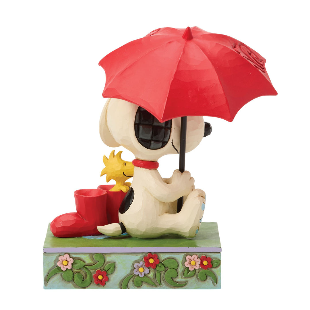 Snoopy Holding Umbrella