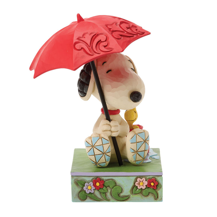 Snoopy Holding Umbrella