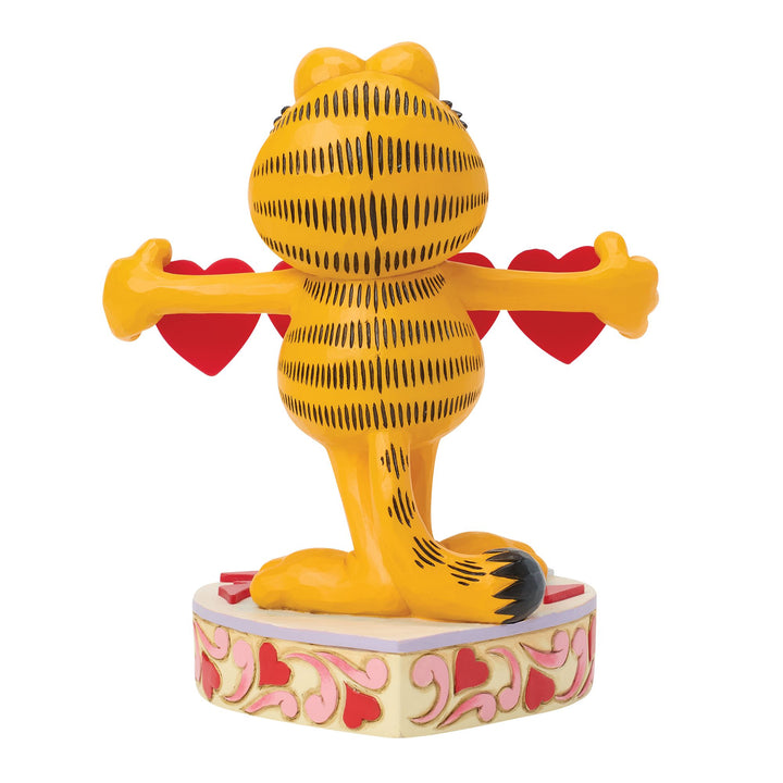 Garfield with Heart Garland