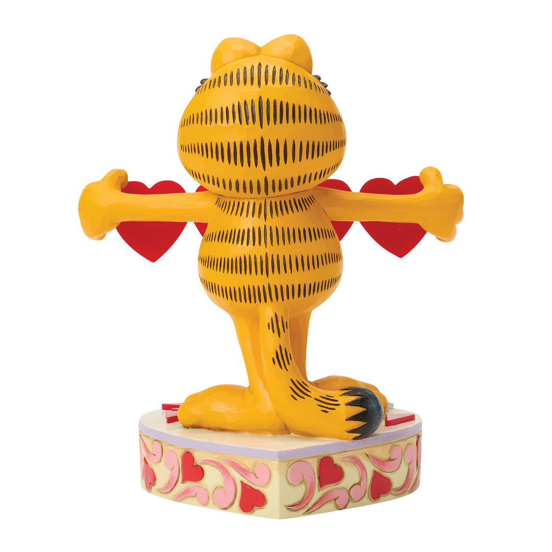 Garfield with Heart Garland