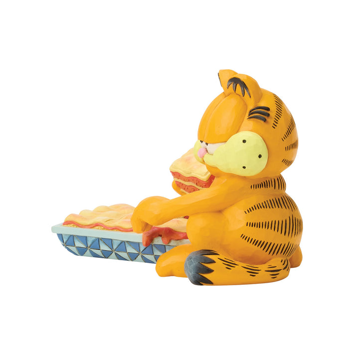 Garfield with Piece of Lasagna