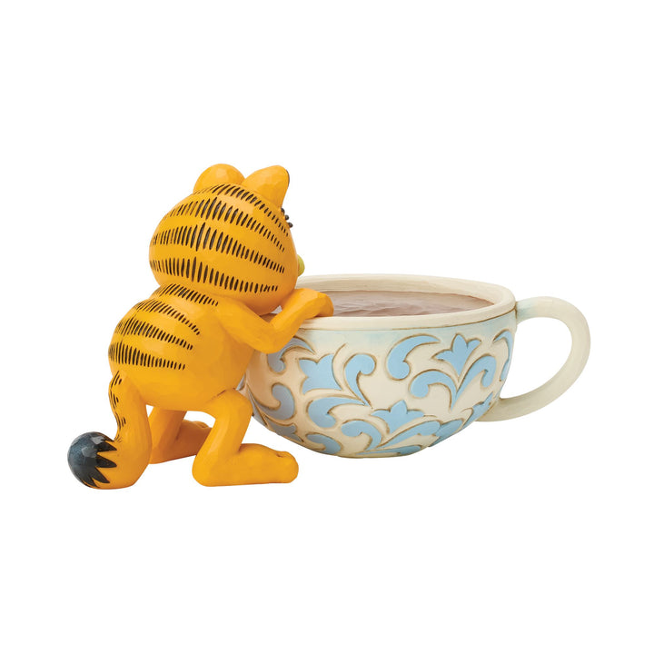 Garfield with Oversized Coffee