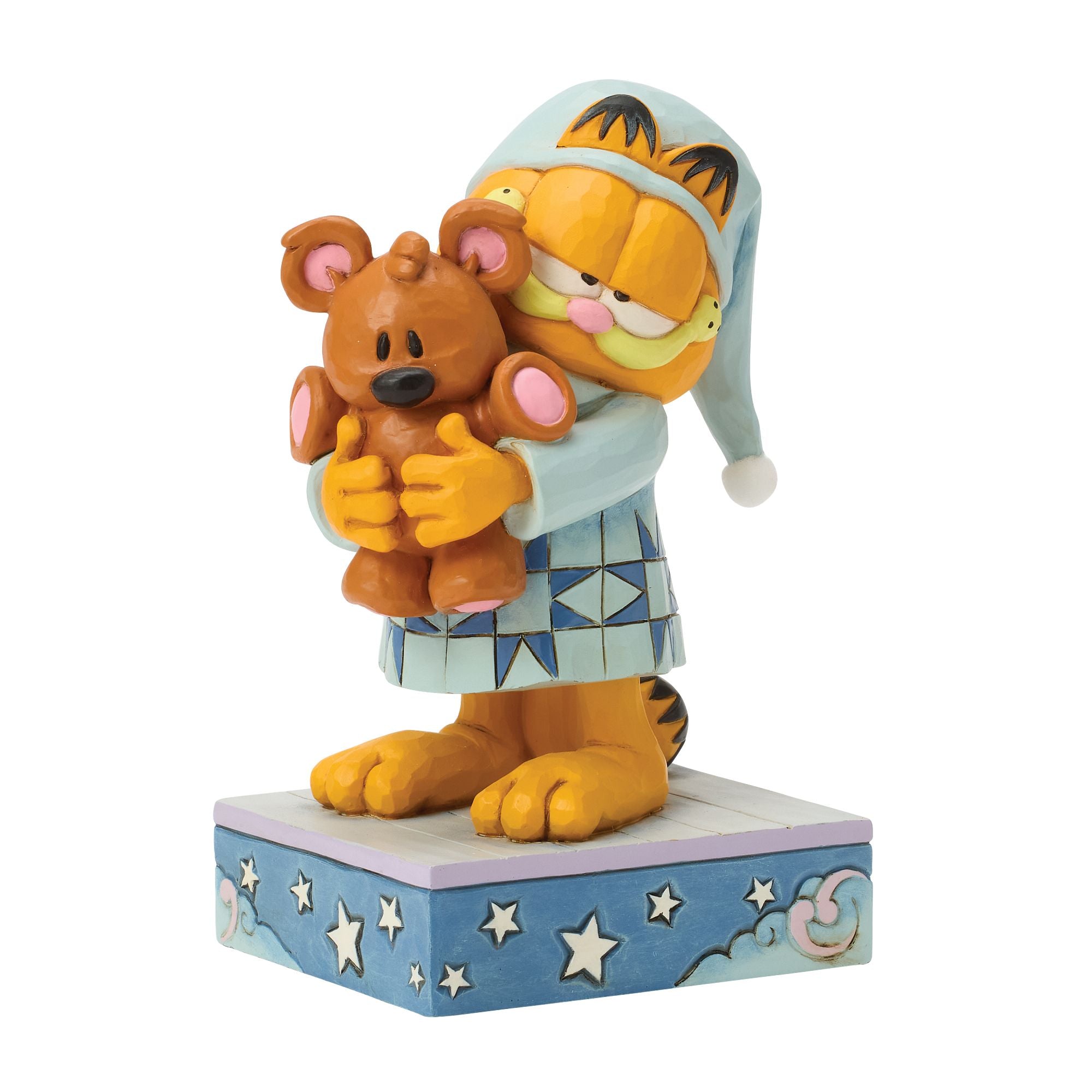 Sleepy Garfield with Pooky – Jim Shore