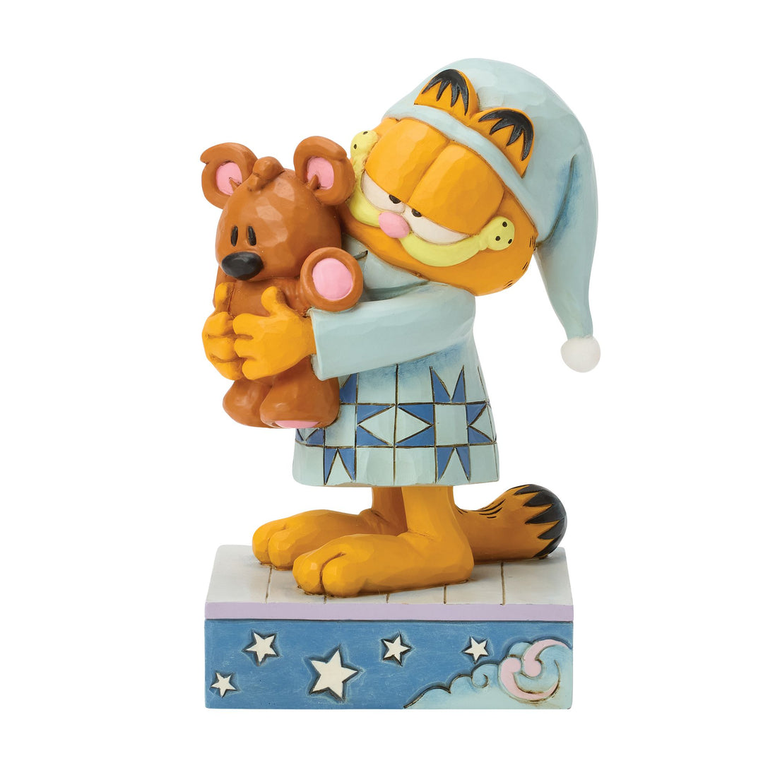 Sleepy Garfield with Pooky